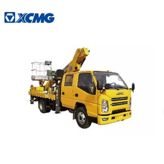 XCMG official 16m aerial work truck XGS5062JGKJ6 telescopic aerial bucket truck mounted price